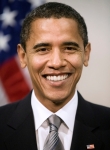 Portrait of Barack Obama